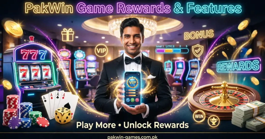 Pakwin Game Rewards & Features